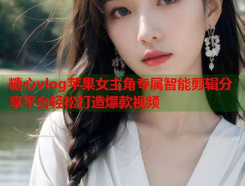 糖心vlog苹果女主角专属智能剪辑分享平台轻松打造爆款视频  第1张