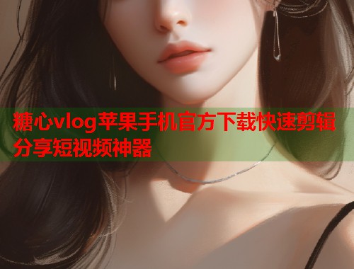 糖心vlog苹果手机官方下载快速剪辑分享短视频神器