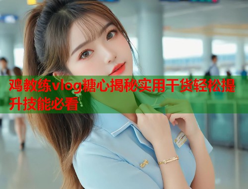 鸡教练vlog糖心揭秘实用干货轻松提升技能必看  第1张