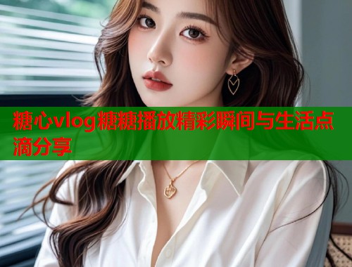 糖心vlog糖糖播放精彩瞬间与生活点滴分享  第1张