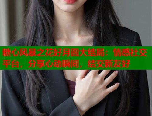 糖心风暴之花好月圆大结局：情感社交平台，分享心动瞬间，结交新友好
