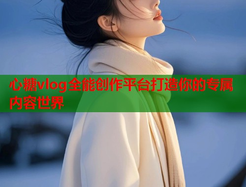 心糖vlog全能创作平台打造你的专属内容世界