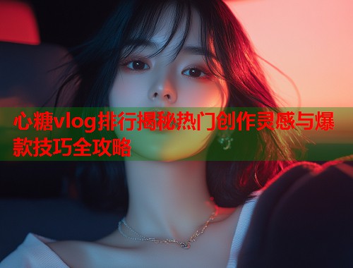 心糖vlog排行揭秘热门创作灵感与爆款技巧全攻略
