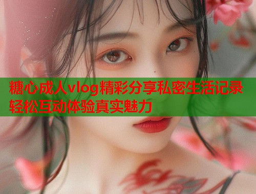 糖心成人vlog精彩分享私密生活记录轻松互动体验真实魅力