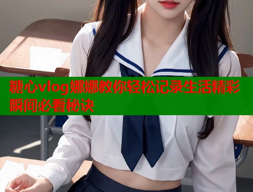 糖心vlog娜娜教你轻松记录生活精彩瞬间必看秘诀