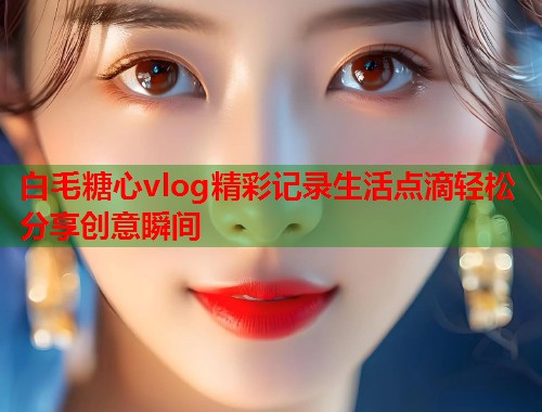 白毛糖心vlog精彩记录生活点滴轻松分享创意瞬间  第2张