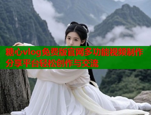 糖心vlog免费版官网多功能视频制作分享平台轻松创作与交流