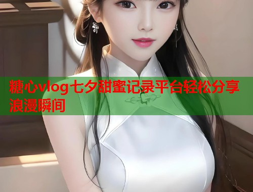 糖心vlog七夕甜蜜记录平台轻松分享浪漫瞬间