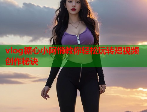 vlog糖心小阿悄教你轻松玩转短视频创作秘诀