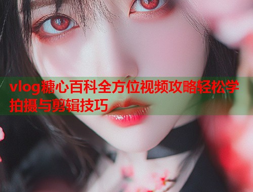 vlog糖心百科全方位视频攻略轻松学拍摄与剪辑技巧  第1张