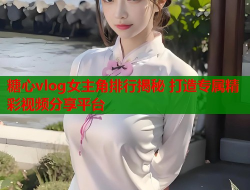 糖心vlog女主角排行揭秘 打造专属精彩视频分享平台
