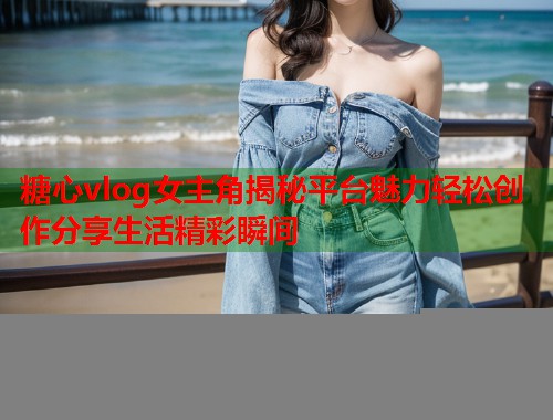 糖心vlog女主角揭秘平台魅力轻松创作分享生活精彩瞬间