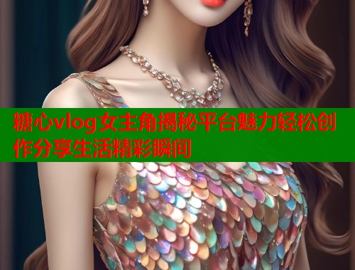 糖心vlog女主角揭秘平台魅力轻松创作分享生活精彩瞬间  第2张